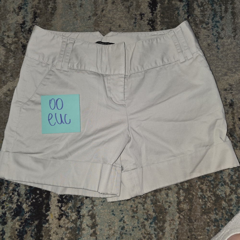 Express Women's Cream Jean Shorts